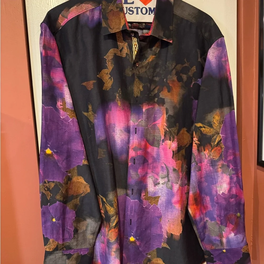 Robert Graham Multicolor Artistic Button-Up Shirt - Limited Edition - Picture 1 of 3